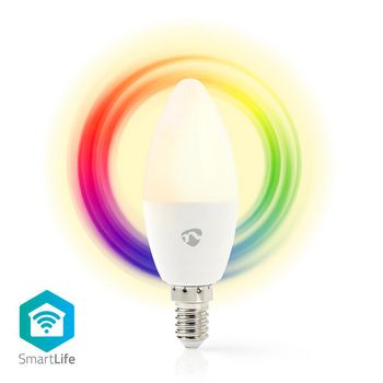 WIFILC10WTE14 Smartlife multicolour lamp | wi-fi | e14 | 350 lm | 4.5 w | rgb / warm wit | 2700 k | android™