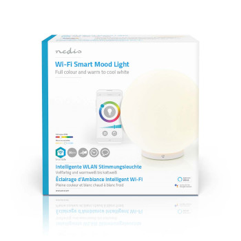 WIFILM10CWT Smartlife sfeerverlichting | wi-fi | rond | | 360 lm | rgb / warm tot koel wit | 2700 - 6500 k | 5 w  foto