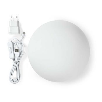 WIFILM10CWT Smartlife sfeerverlichting | wi-fi | rond | | 360 lm | rgb / warm tot koel wit | 2700 - 6500 k | 5 w Inhoud verpakking foto