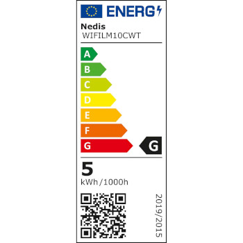 WIFILM10CWT Smartlife sfeerverlichting | wi-fi | rond | | 360 lm | rgb / warm tot koel wit | 2700 - 6500 k | 5 w  foto