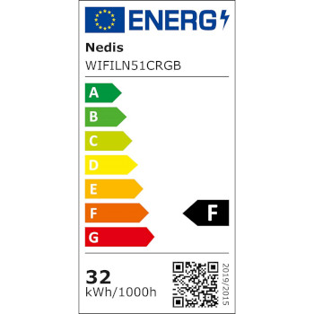 WIFILN51CRGB Smartlife led strip | wi-fi | meerkleurig | smd | 5.00 m | ip65 | 2700 k | 480 lm | android™ /  foto