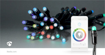 WIFILP01C48 Smartlife-kerstverlichting | feestverlichting | wi-fi | rgb | 48 led\'s | 10.80 m | android™ /  Product foto