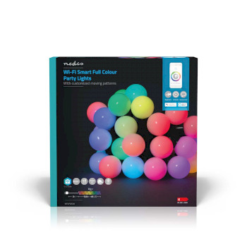WIFILP02C48 Smartlife decoratieve verlichting | feestverlichting | wi-fi | rgb | 48 led\'s | 10.8 m | androidT  foto