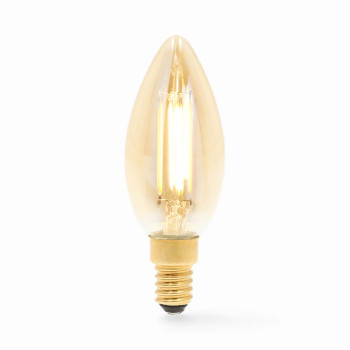 WIFILRF10C37 Smartlife led filamentlamp | wi-fi | e14 | 470 lm | 4.9 w | warm wit | 1800 - 3000 k | glas | androi Product foto
