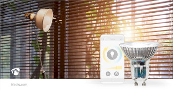 WIFILRW10GU10 Smartlife led spot | wi-fi | gu10 | 345 lm | 5 w | warm tot koel wit | 2700 - 6500 k | energieklasse Product foto