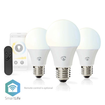 WIFILRW30E27 Smartlife led bulb | wi-fi | e27 | 806 lm | 9 w | warm tot koel wit | 2700 - 6500 k | android™ Product foto