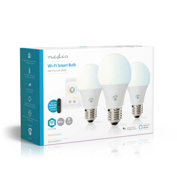 WIFILRW30E27 Smartlife led bulb | wi-fi | e27 | 806 lm | 9 w | warm tot koel wit | 2700 - 6500 k | android™ Verpakking foto