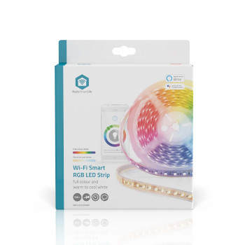 WIFILS52CRGBW Smartlife led strip | wi-fi | koel wit / rgb / warm wit | smd | 5.00 m | ip21 | 2700 - 6500 k | 960   foto