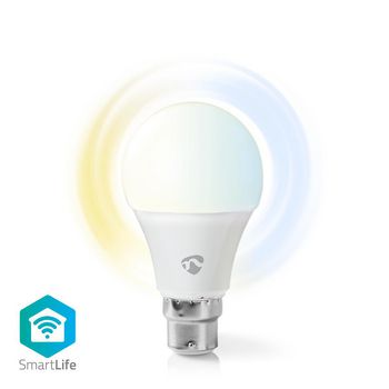 WIFILW10WTB22 Smartlife led bulb | wi-fi | b22 | 800 lm | 9 w | koel wit / warm wit | 2700 - 6500 k | energieklass