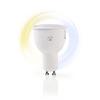 WIFILW10WTGU10 Smartlife led bulb | wi-fi | gu10 | 380 lm | 4.5 w | koel wit / warm wit | 2700 - 6500 k | energiekl Product foto