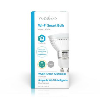 WIFILW11CRGU10 Smartlife led spot | wi-fi | gu10 | 330 lm | 4.5 w | warm wit | 2700 k | energieklasse: f | android&  foto