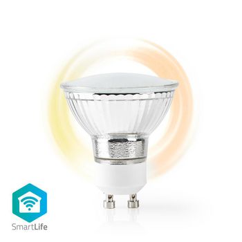 WIFILW12CRGU10 Smartlife led bulb | wi-fi | gu10 | 330 lm | 5 w | warm wit | 1800 - 2700 k | energieklasse: a+ | an