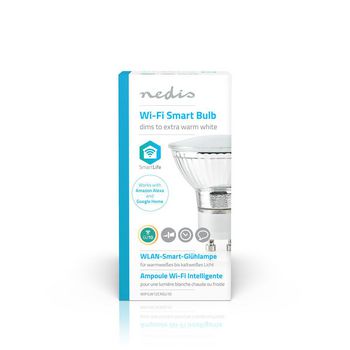 WIFILW12CRGU10 Smartlife led bulb | wi-fi | gu10 | 330 lm | 5 w | warm wit | 1800 - 2700 k | energieklasse: a+ | an  foto