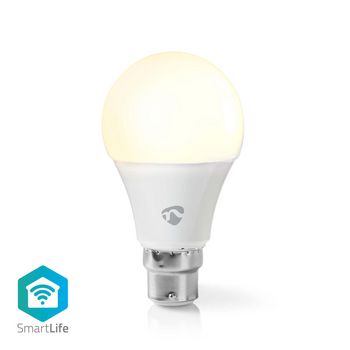 WIFILW12WTB22 Smartlife led bulb | wi-fi | b22 | 800 lm | 9 w | / warm wit | 2700 k | energieklasse: a+ | android&