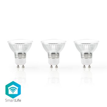 WIFILW31CRGU10 Smartlife led bulb | wi-fi | gu10 | 330 lm | 5 w | warm wit | 2700 k | android™ / ios | par16 
