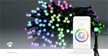 WIFILX01C168 Smartlife-kerstverlichting | koord | wi-fi | rgb | 168 led\'s | 20.0 m | android™ / ios Product foto