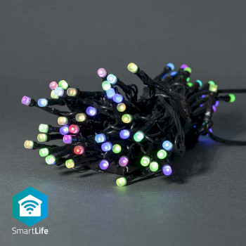 WIFILX01C42 Smartlife-kerstverlichting | koord | wi-fi | rgb | 42 led\'s | 5.00 m | android™ / ios