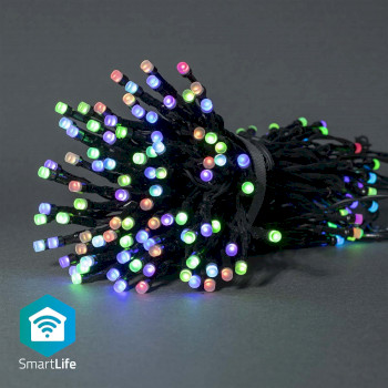 WIFILX01C84 Smartlife-kerstverlichting | koord | wi-fi | rgb | 84 led\'s | 10.0 m | android™ / ios
