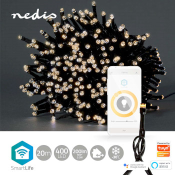 WIFILX01W400 Smartlife-kerstverlichting | koord | wi-fi | warm wit | 400 led\'s | 20.0 m | android™ / ios Product foto