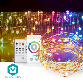 WIFILX51RGB Smartlife led strip | wi-fi | meerkleurig | smd | 5.00 m | ip20 | 2700 - 6500 k | 400 lm | android&# Product foto