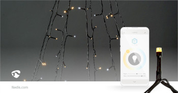 WIFILXT02W200 Smartlife-kerstverlichting | boom | wi-fi | warm tot koel wit | 200 led\'s | 20.0 m | 10 x 2 m | andr Product foto
