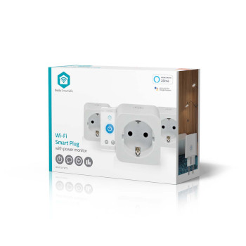 WIFIP121FWT3 Smartlife slimme stekker | wi-fi | ip21 | energiemeter | 3680 w | type f (cee 7/7) | 0 - 55 °c  Verpakking foto
