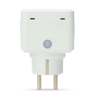 WIFIPO130FWT Smartlife slimme stekker | wi-fi | ip44 | 3680 w | randaarde stekker | -25 - 55 °c | android Product foto