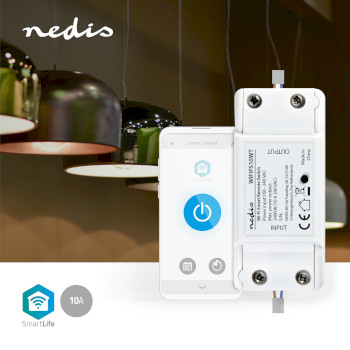 WIFIPS10WT Smartlife modules | wi-fi | 2400 w | kroonsteentjes | app beschikbaar voor: android™ / ios Product foto