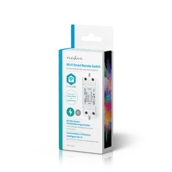 WIFIPS10WT Smartlife schakelaar | wi-fi | 2400 w | kroonsteentjes | app beschikbaar voor: android™ / ios Verpakking foto