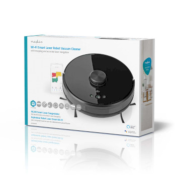 WIFIVCL001CBK Smartlife robotstofzuiger | laser navigatie | wi-fi | capaciteit opvangreservoir: 0.6 l | automatisc Verpakking foto