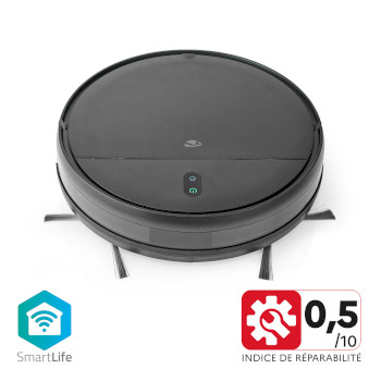 WIFIVCR001CBK Smartlife robotstofzuiger | willekeurig | wi-fi | capaciteit opvangreservoir: 0.2 l | automatisch op Product foto