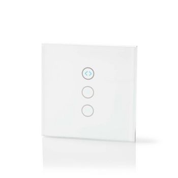 WIFIWC10WT Smartlife wandschakelaar | wi-fi | gordijn / sluiter / zonnescherm | muurmontage | 300 w | android&# Product foto