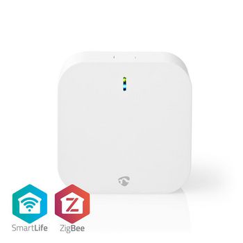 WIFIZB10CWT Smartlife gateway | zigbee 3.0 | 50 apparaten | netvoeding | android™ / ios | wit