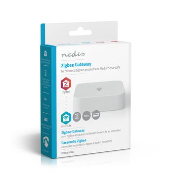 WIFIZB10WT Smartlife gateway | zigbee 3.0 | 40 apparaten | usb gevoed | android™ / ios | wit Verpakking foto