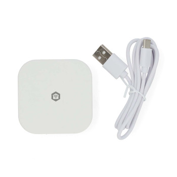 WIFIZB10WT Smartlife gateway | zigbee 3.0 | 40 apparaten | usb gevoed | android™ / ios | wit Inhoud verpakking foto