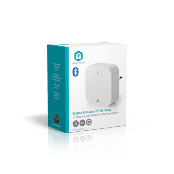 WIFIZBT10CWT Smartlife gateway | bluetooth® / zigbee 3.0 | 50 apparaten | netvoeding | android™ / ios  Verpakking foto