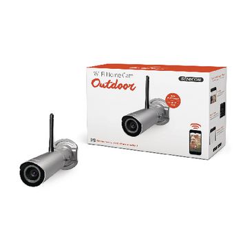 WLC-4000 Hd ip-camera buiten 1280x720 aluminium/zwart