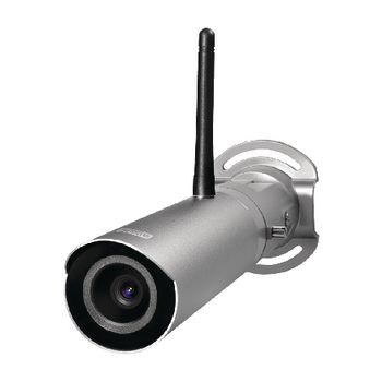 WLC-4000 Hd ip-camera buiten 1280x720 aluminium/zwart Product foto