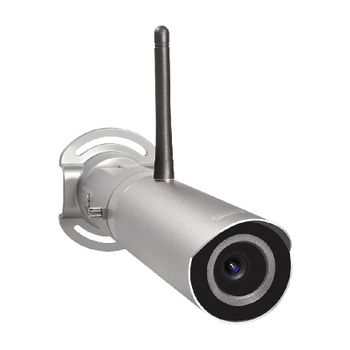 WLC-4000 Hd ip-camera buiten 1280x720 aluminium/zwart Product foto