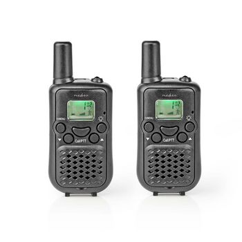 WLTK0500BK Walkie talkie set | 2 handsets | tot 5 km | frequentiekanalen: 8 | ptt / vox | tot 2,5 uur | zwart