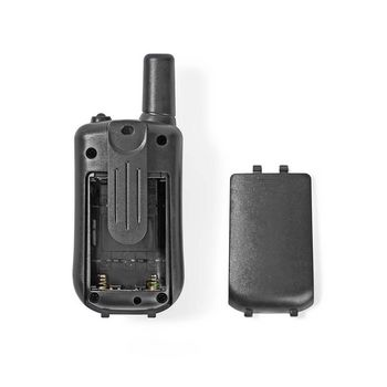 WLTK0500BK Walkie talkie set | 2 handsets | tot 5 km | frequentiekanalen: 8 | ptt / vox | tot 2,5 uur | zwart Product foto