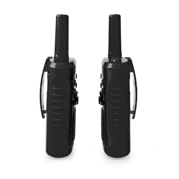 WLTK0610BK Walkie talkie set | 2 handsets | tot 6 km | frequentiekanalen: 8 | ptt / vox | tot 3 uur | koptelefo Product foto