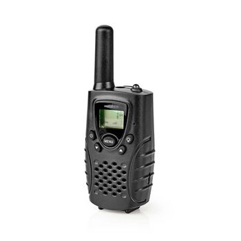 WLTK0800BK Walkie talkie set | 2 handsets | tot 8 km | frequentiekanalen: 8 | ptt / vox | tot 2,5 uur | koptele Product foto