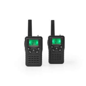 WLTK1010BK Walkie talkie set | 2 handsets | tot 10 km | frequentiekanalen: 8 | ptt / vox | tot 6 uur | oplaadst Product foto