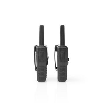 WLTK1010BK Walkie talkie set | 2 handsets | tot 10 km | frequentiekanalen: 8 | ptt / vox | tot 6 uur | oplaadst Product foto