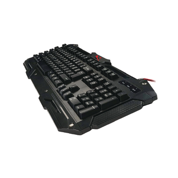 X2K4007USB Bedraad keyboard gaming usb 2.0 us international zwart