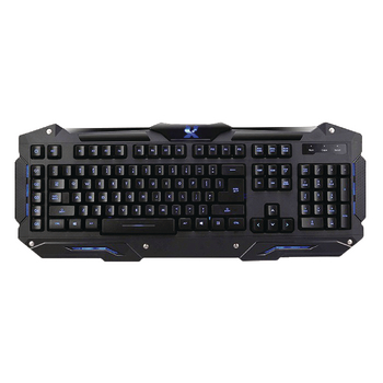 X2K4007USB Bedraad keyboard gaming usb 2.0 us international zwart Product foto