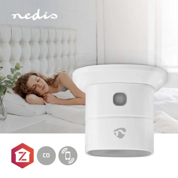 ZBDCO11WT Smartlife co detector | zigbee 3.0 | batterij gevoed | levenscyclus sensor: 10 jaar | en 50291 | and Product foto