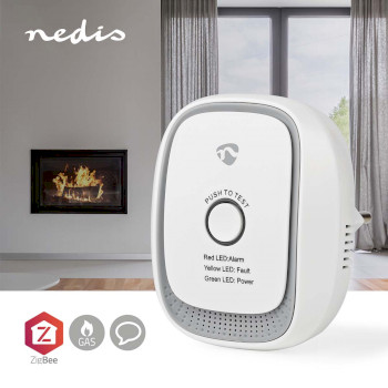 ZBDG11CWT Smartlife gasdetector | zigbee 3.0 | netvoeding | levenscyclus sensor: 5 jaar | en 50194-1:2009 | an Product foto