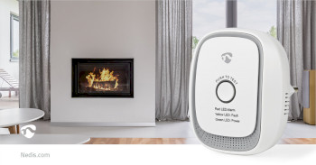 ZBDG11CWT Smartlife gasdetector | zigbee 3.0 | netvoeding | levenscyclus sensor: 5 jaar | en 50194-1:2009 | an Product foto